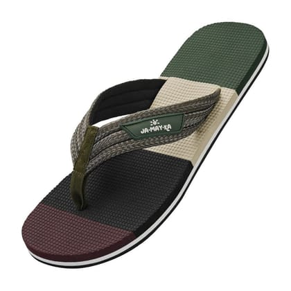 VKC Jamayka Men's Footwear  Flipflop  J1004 Olive Color