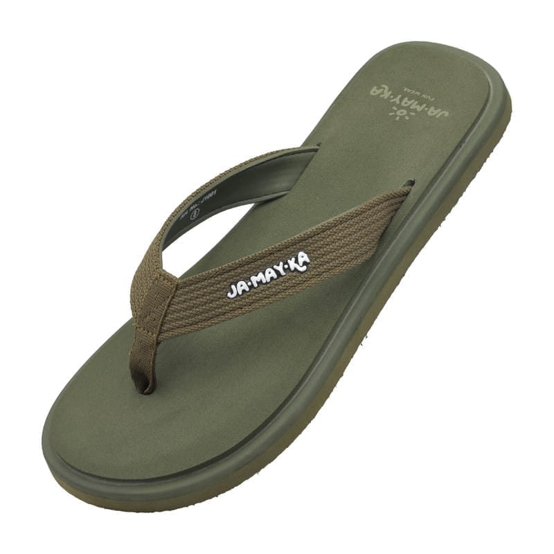 VKC Jamayka Men's Footwear Flipflop J1001 Olive Color