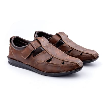 VKC Debon Men's Casual Footwear DG9869 Brown Color