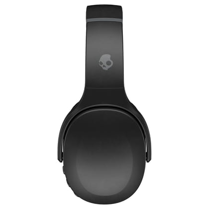 Skullcandy Crusher Evo Wireless Over-Ear-Headphone with Rapid Charge Personal Sound App and Built-in Tile Finding Technology with mic (Black)