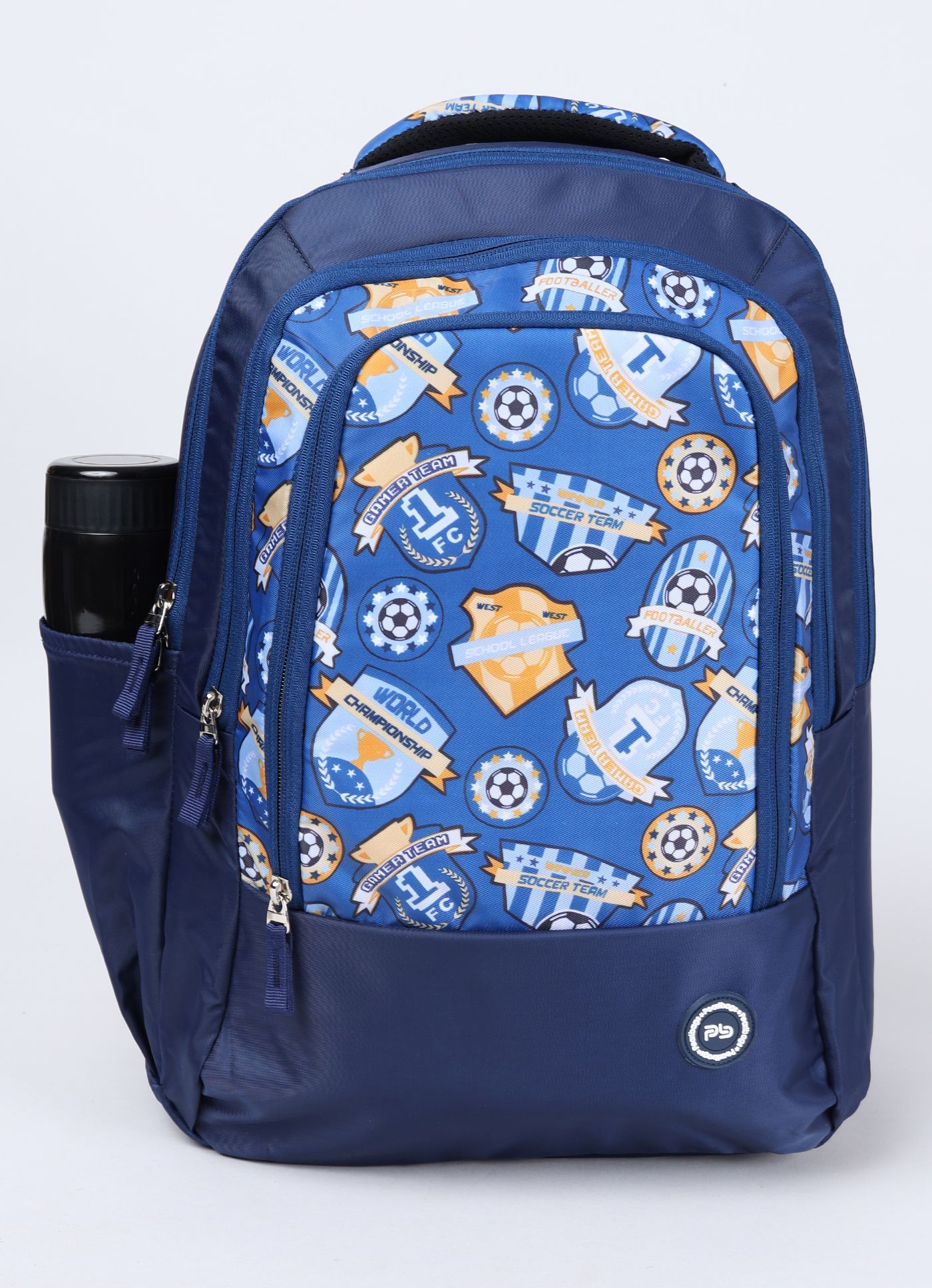 PB Pearlbags DOLLAR 18L Printed Casual Backpack,3 Compartment,Premium Fabric,Water Resistant Anti Theft,School & College Bag for Boys and Girls,Office & Travel Bag for Men and Women,45X30X13 Cms