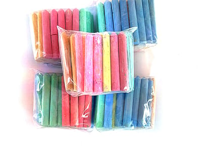 150 Pieces Colored Chalk Sticks for Kids, Sidewalk Chalk, Arts and Crafts