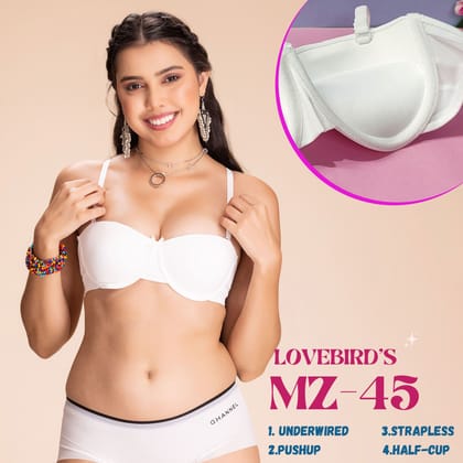 Level-3 Pushup Magic-45 Bra Strapless Bridal Bra