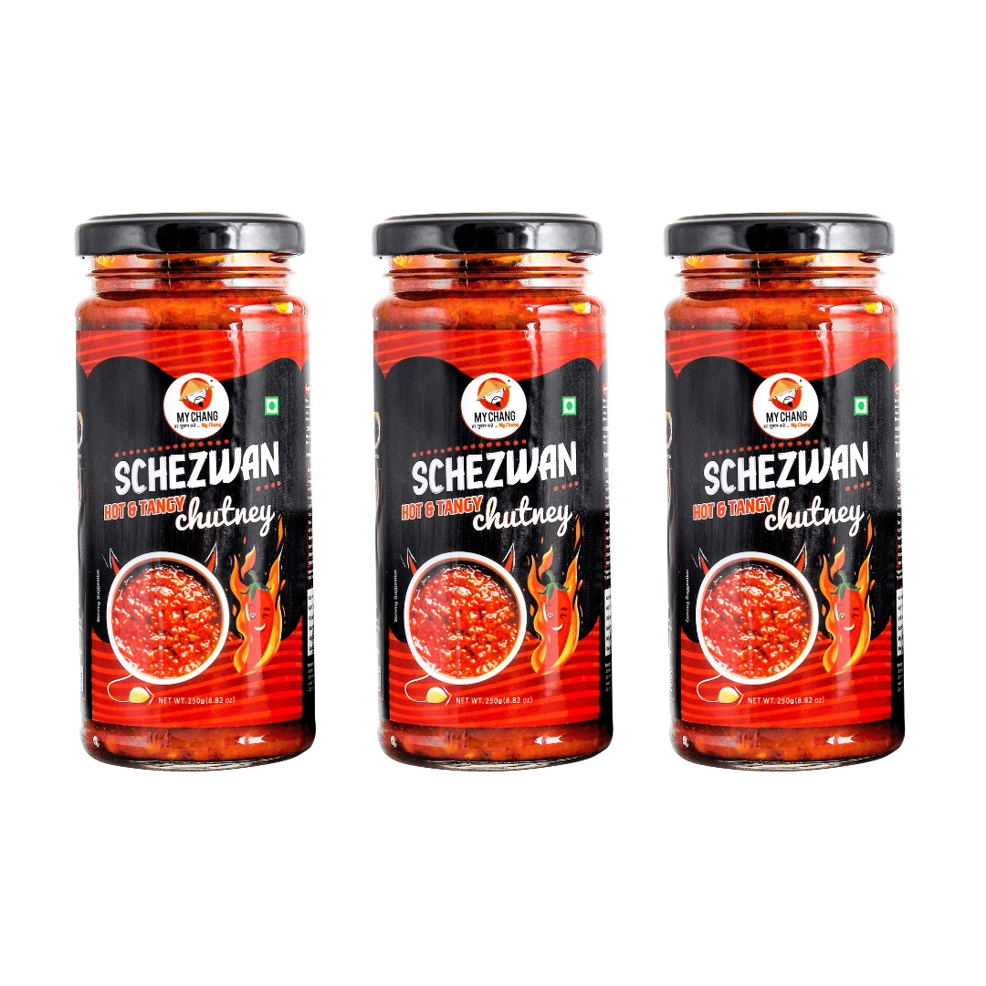 Schezwan Hot & Tangy Chutney 250gm Pack of 3