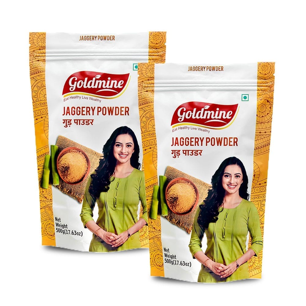 Goldmine Jaggery Powder 500gm Pack of 2