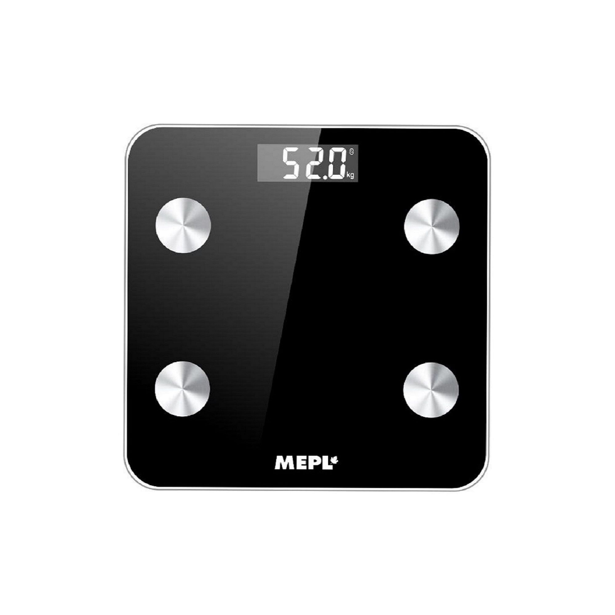 Mepl Lcd Bmi Weighing Machine with Body Fat Analyzer Weight Scale (13 Multi Feature Body Fat Rate, Muscle Rate, Bmr, and More)