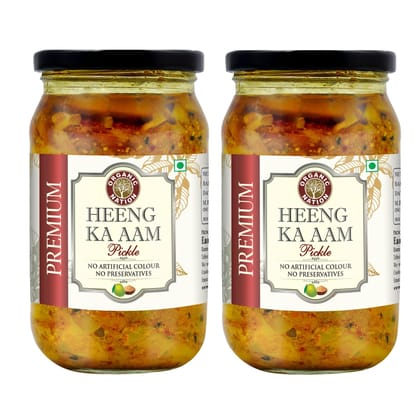 Organic Nation Heeng Ka Aam Pickle Pack Of 2