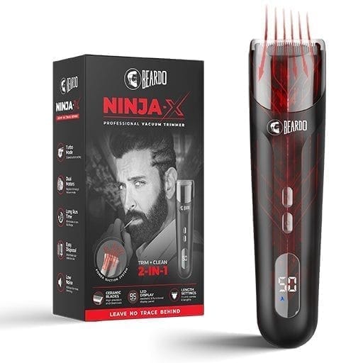 Beardo Ninja-X Pro Vacuum Trimmer