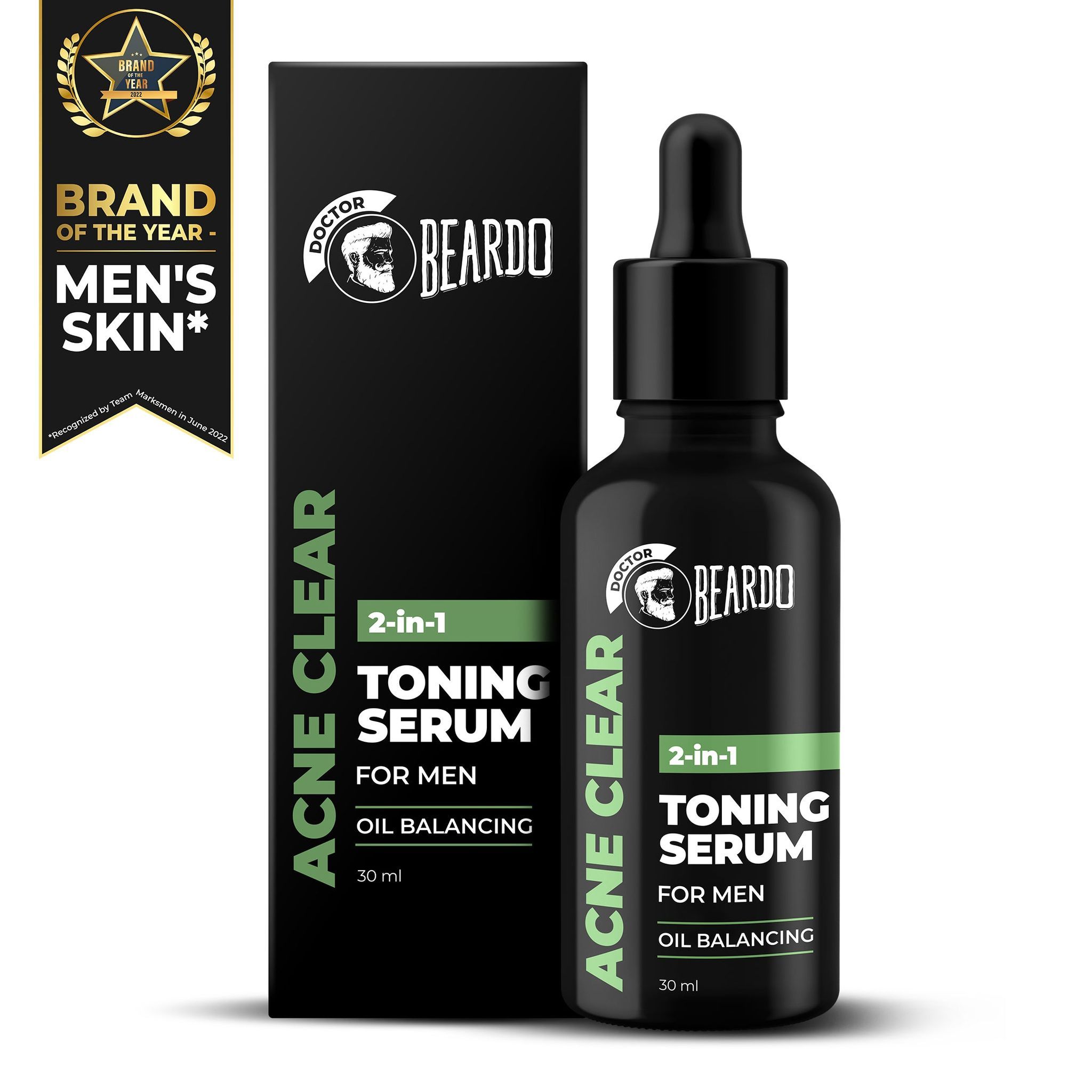 Beardo Acne Clear 2 in 1 Toning Serum