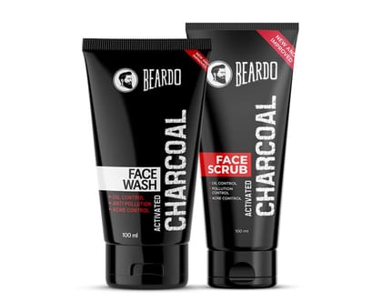 Beardo Charcoal Dirty Duo combo