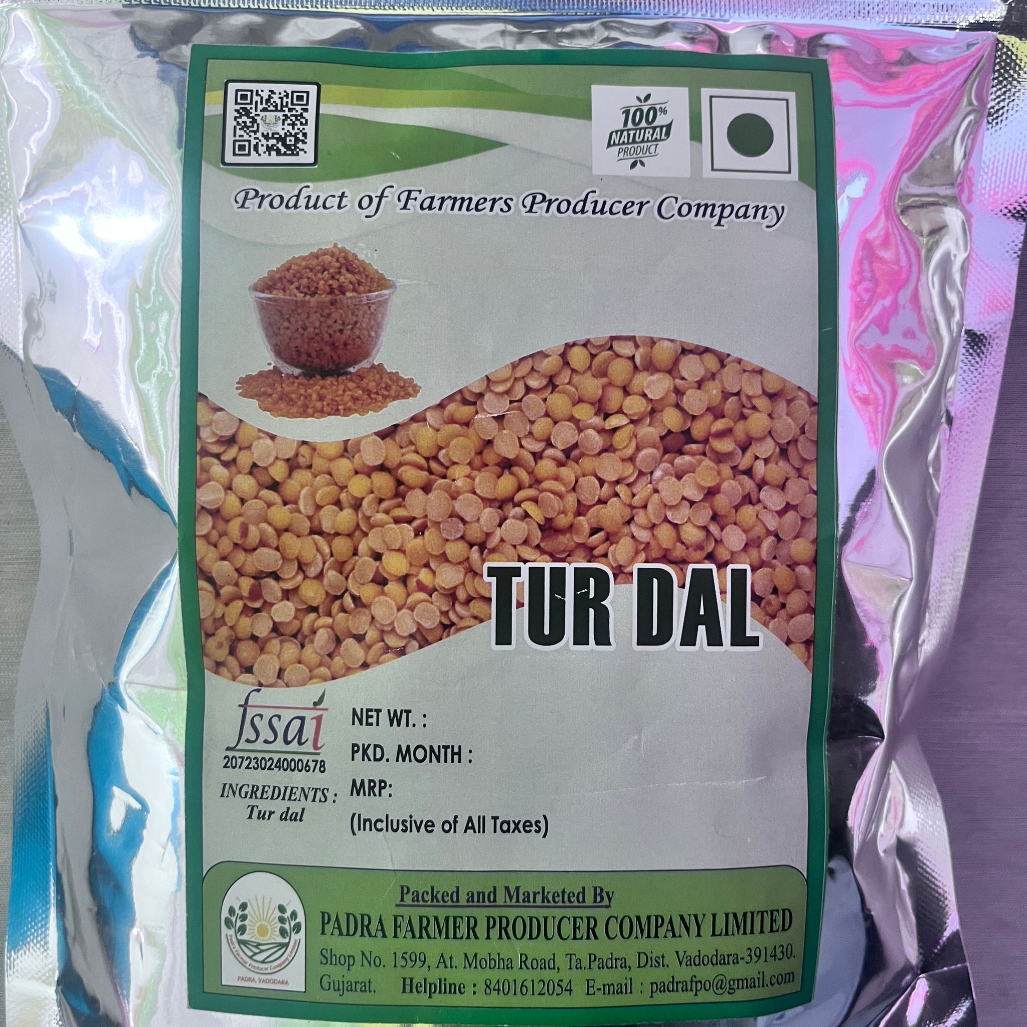  Organic Toor Dal