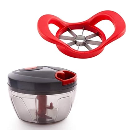 Quick Handy Chopper and Apple Cutter Combo