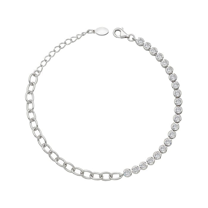 Silver Sage Tennis Bracelet