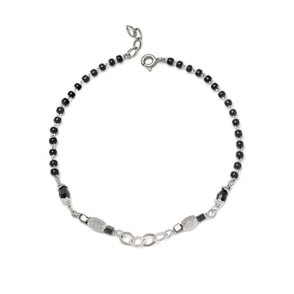 Silver Elite Mangalsutra Bracelet