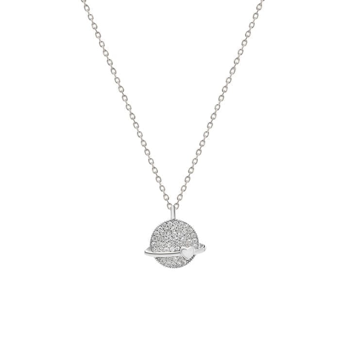 Silver Wanderlust Necklace