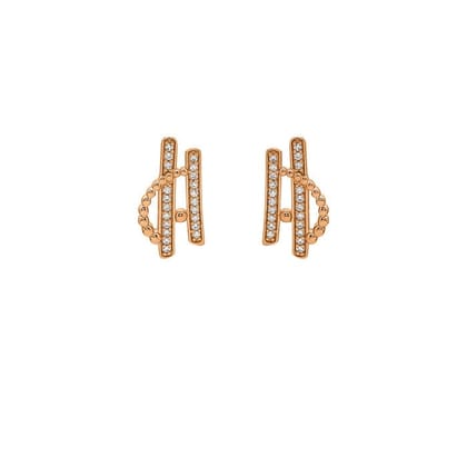 Rose Gold Celestial Earrings