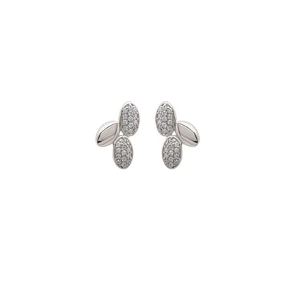 Silver Jasmine Earrings