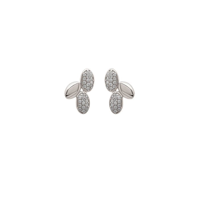 Silver Jasmine Earrings