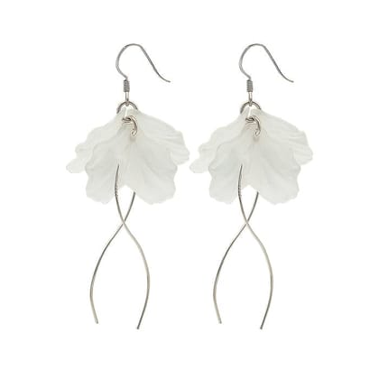 Silver Winter Garden Earrings