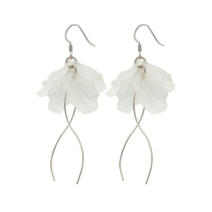 Silver Winter Garden Earrings