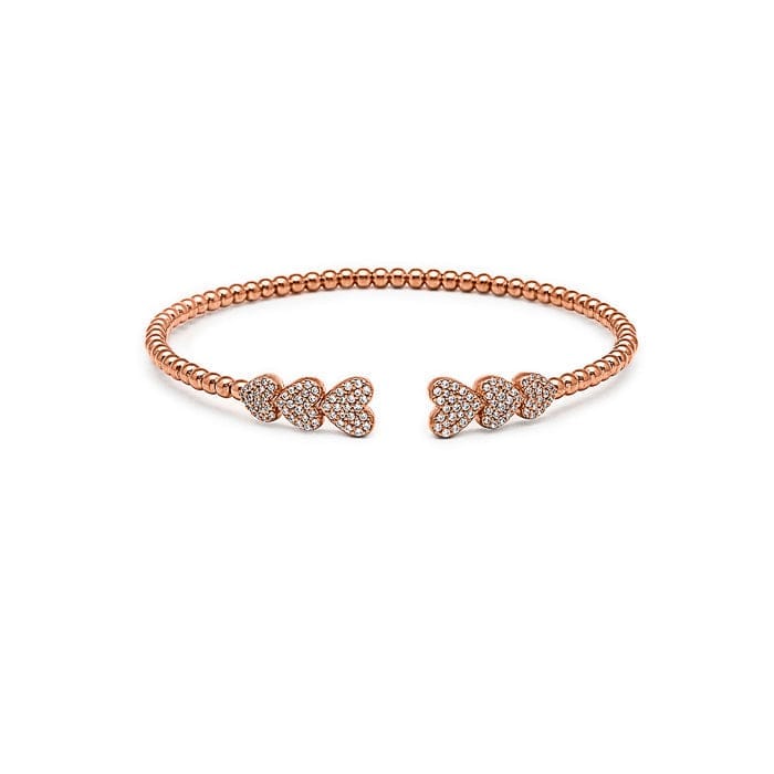 Rose Gold Triple-love Kada