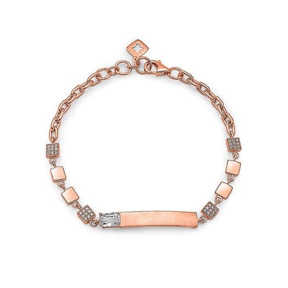 Rose Gold Belt Bracelet