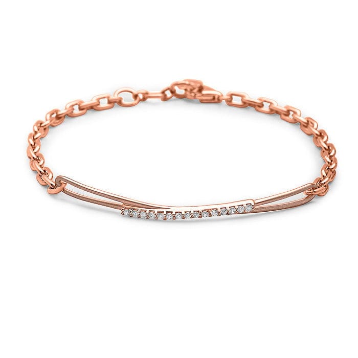 Rose Gold Bridge bracelet