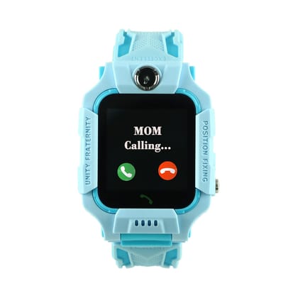 Sekyo GPS(LBS) Tracking Smartwatch with SOS, Geo Fence, Voice Chat, Camera, 2-Way Calling, GPS smartwatch for Kids, Girls and Boys, ROTO-Blue