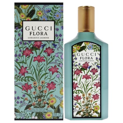 Gucci Flora Gorgeous Jasmine EDP 100ml /3.4 fl Oz Perfume Spray For Women Fragrance