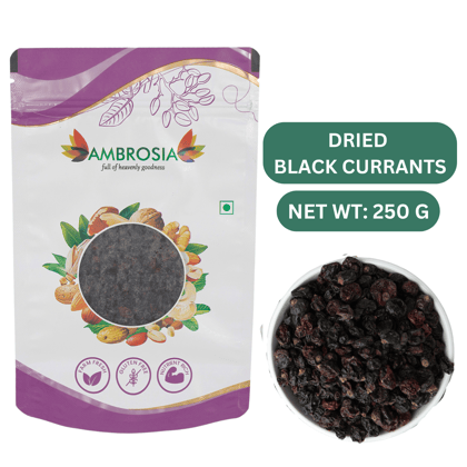 Ambrosia Dried Black Currants 250g (Pack of 1)