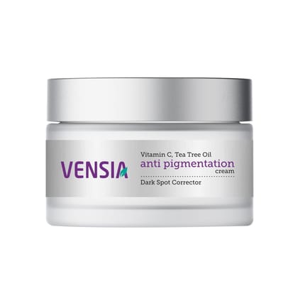 VENSIA HERBALS Anti Pigmentation Cream (Skin care Medicine Essential) Remove Acne, Fine Lines, Wrinkles & Age spots, Improves Skin Texture | Suits All Skin Types - 30 gm