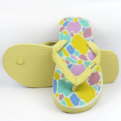 GoWild Pastel Yellow Flip-Flops (Men)