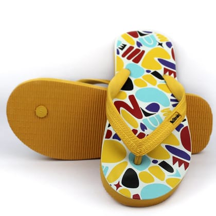 TwistedGeo Yellow Flip-Flops (Men)