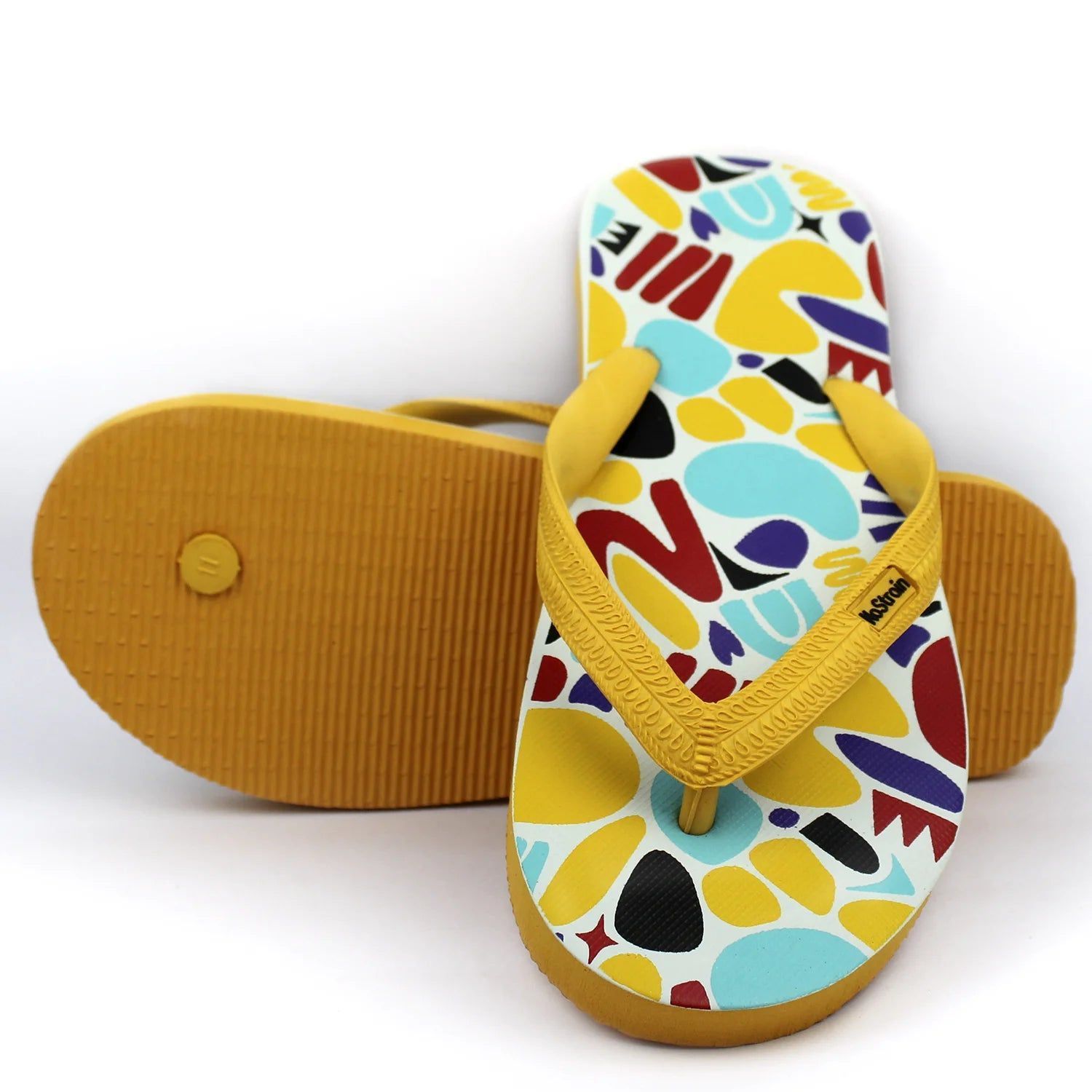 TwistedGeo Yellow Flip-Flops (Men)