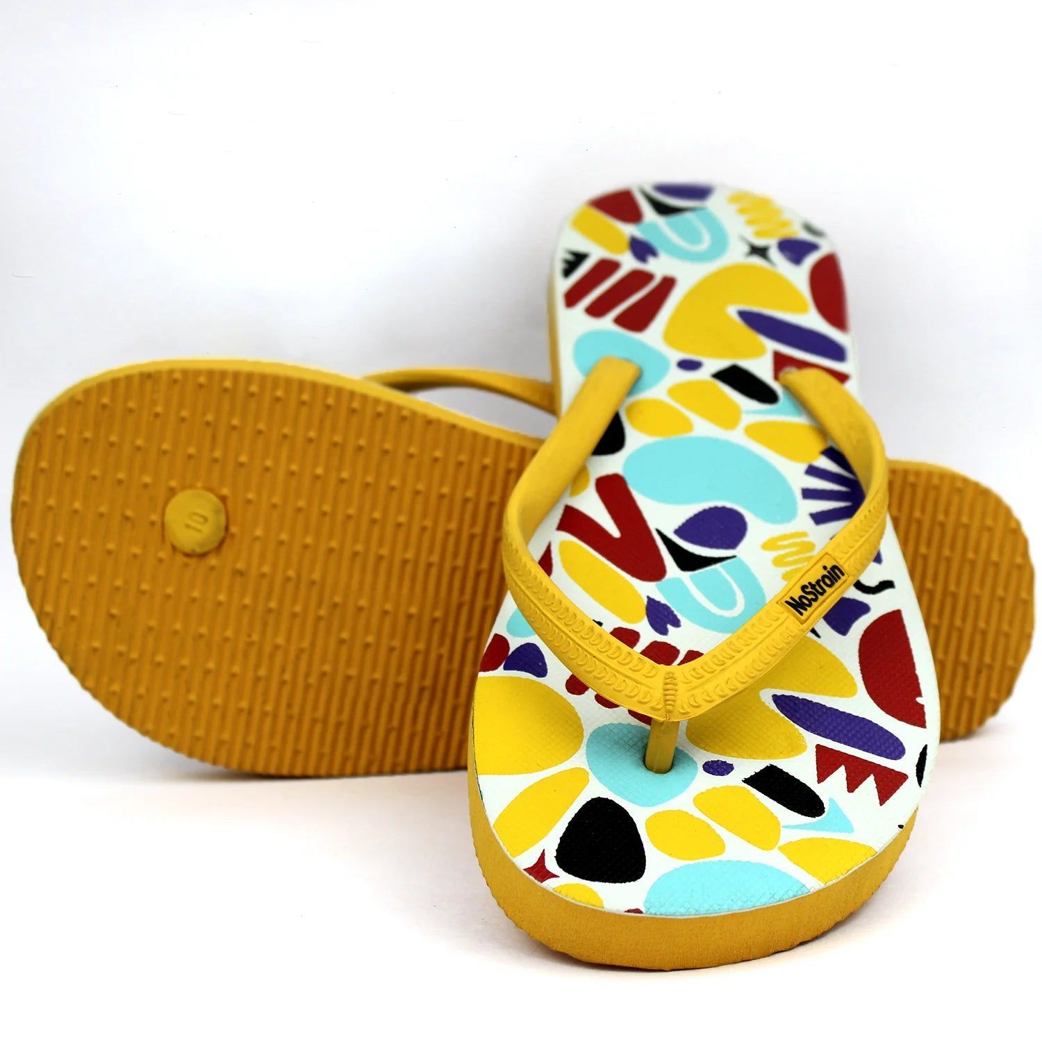 TwistedGeo Yellow Flip-Flops (Women)