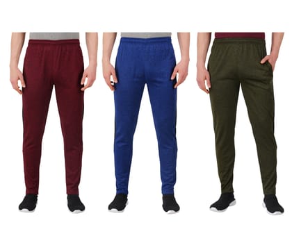 G Track Solid Men Multicolor Track Pants