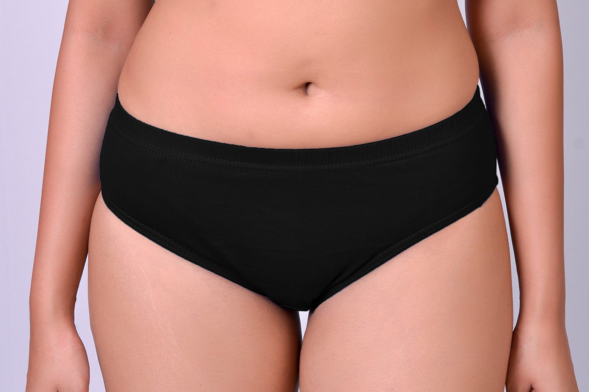 Women Hug Amy Panty Plain IE Black