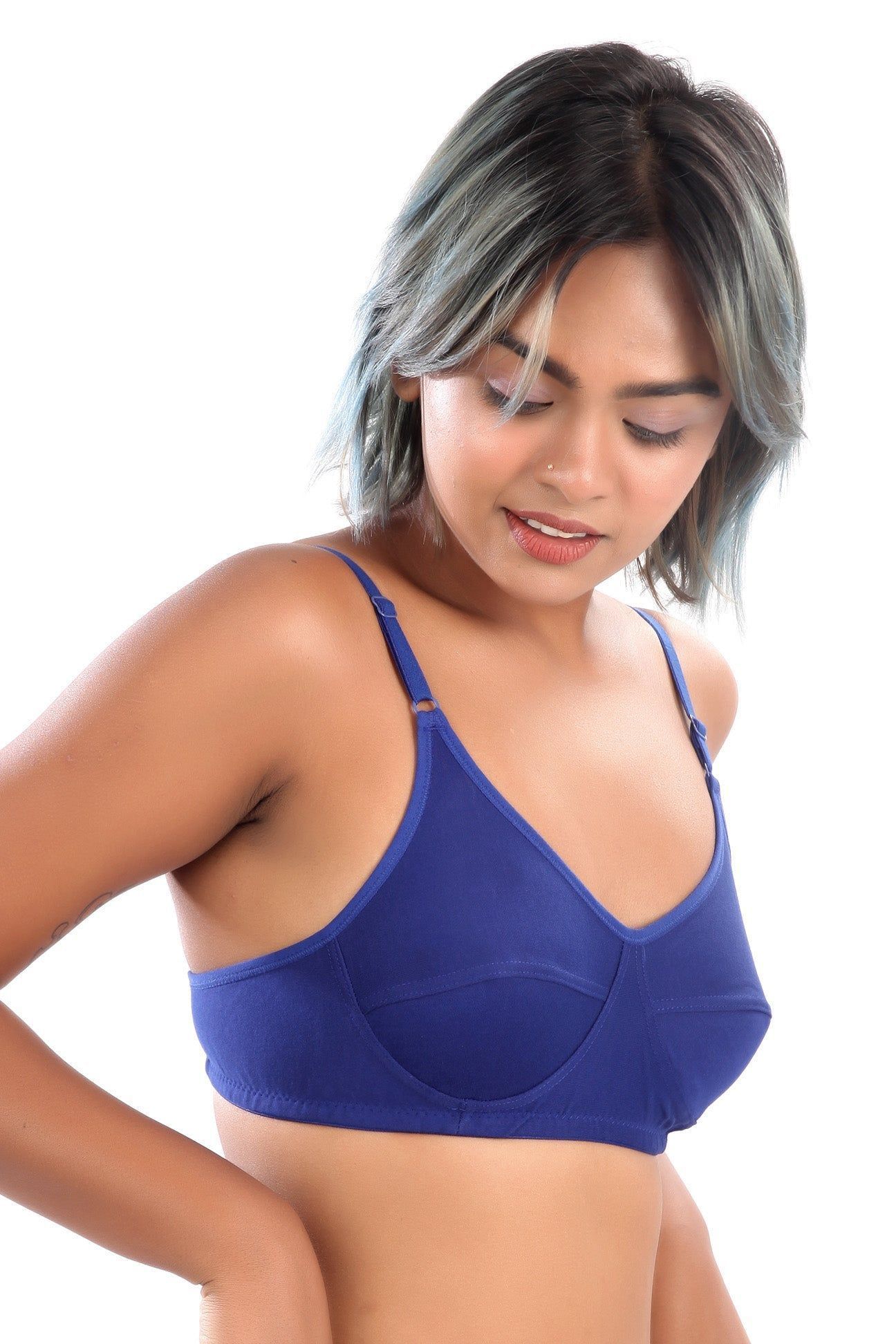 Women Hug Lilly Bra Ink Blue