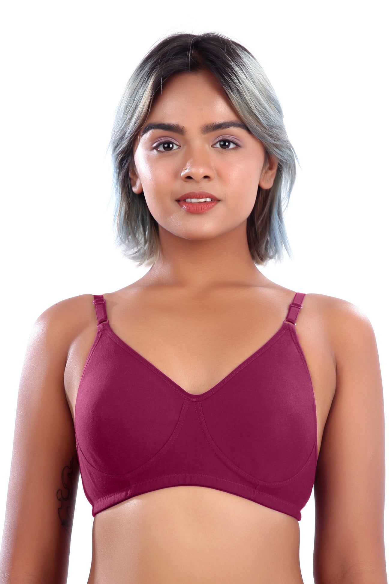 Women Hug Jasmine Bra Wine