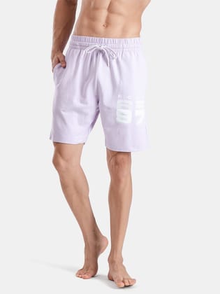 FCUK Flex CORBY Mens Pink Lounge Shorts