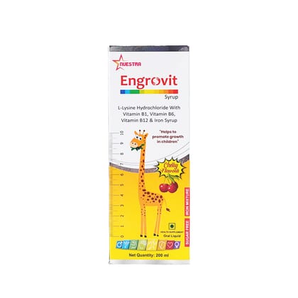 ENGROVIT Height Growth Syrup for children