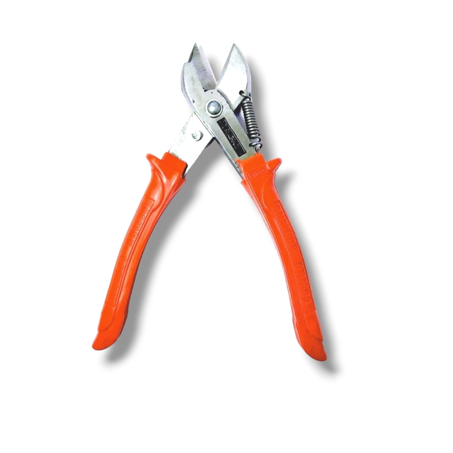 Sky Blue ENTERPRISES 8 Inch Wire Cutter/Metal Cutter/Sheet Cutter/Tin Cutter Plier with Anti Rust Protection (Red 8 inch)