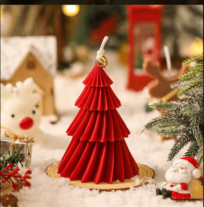 Christmas Tree Scented Candles set of 3