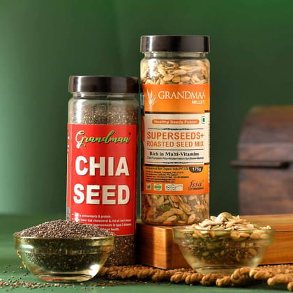 Chia seeds and Super seeds Combo pack