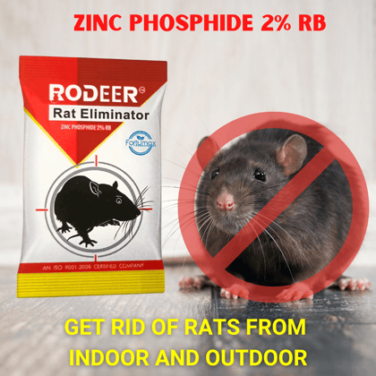 Rat Control Granules | Bait for Rats and Rodents | Effective Rat Killer| Chuha Mar Pack Of 1