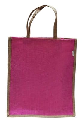 Maatru Jute Hand Bag-Pink