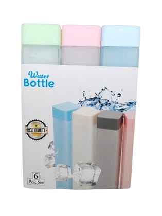 Plastic Water Bottles 950ml Leakproof Set of 6