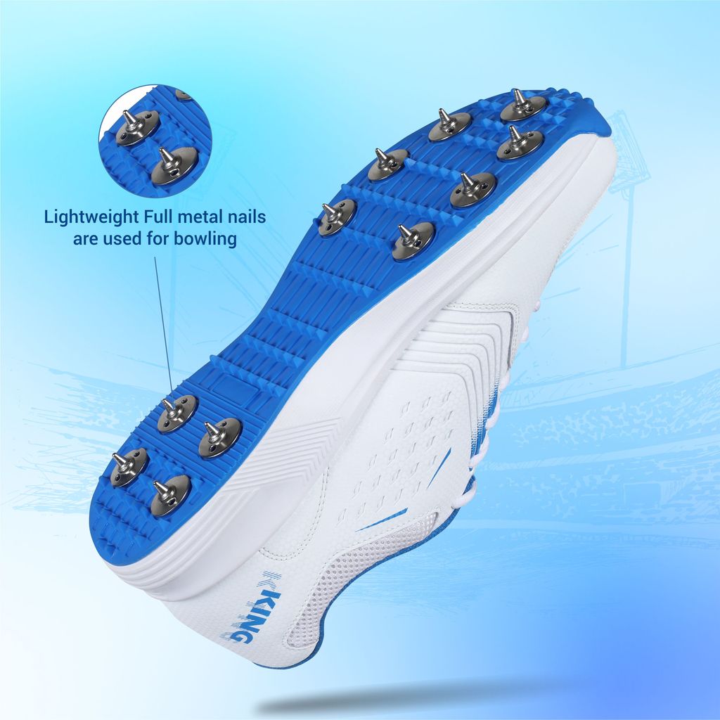 Stylish Men AIVIN Super King Cricket Spikes Shoes For Men 2025 at ShopCircuit | ONDC
