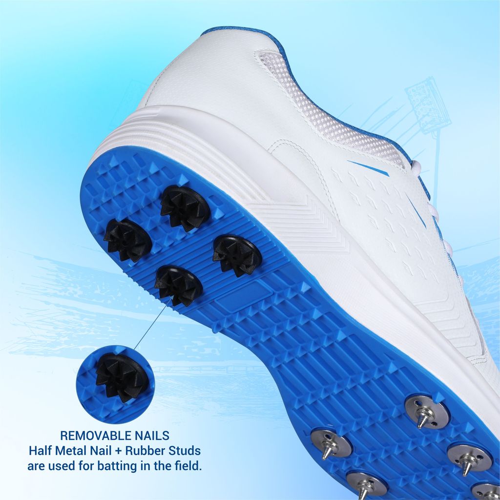 Stylish Men AIVIN Super King Cricket Spikes Shoes For Men 2025 at ShopCircuit | ONDC