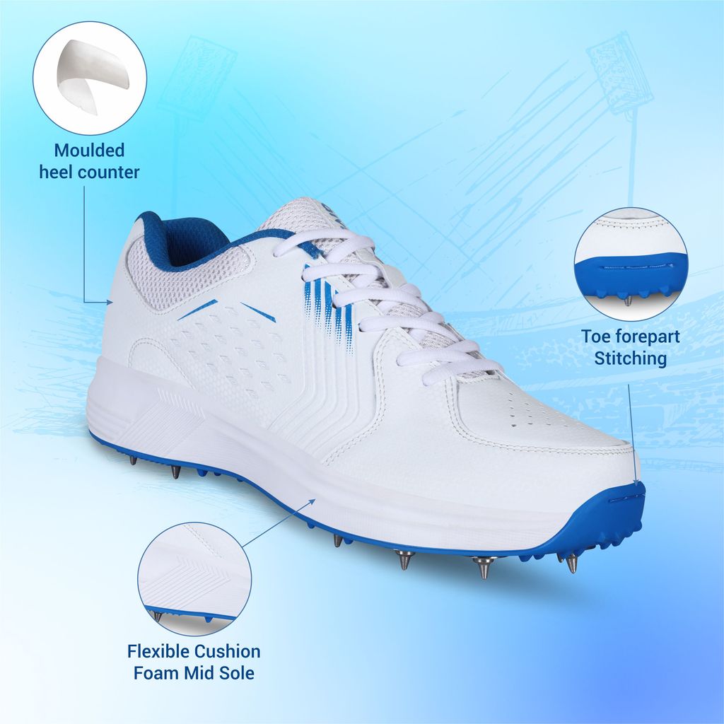 Stylish Men AIVIN Super King Cricket Spikes Shoes For Men 2025 at ShopCircuit | ONDC